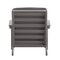 Merrick Lane Riviera All-Weather Poly Resin Wood Adirondack Style Deep Seat Patio Club Chair with Cushions